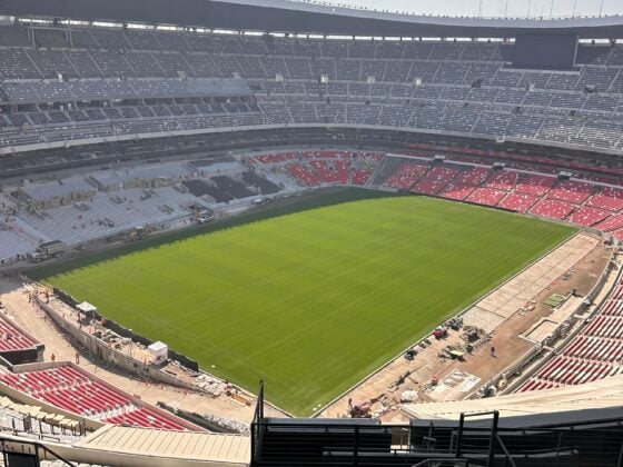 Azteca Stadium Pitch