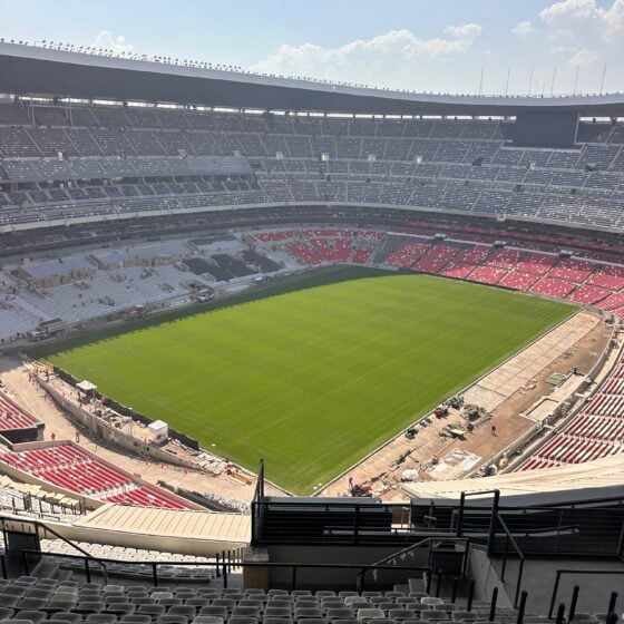 Azteca Stadium Pitch